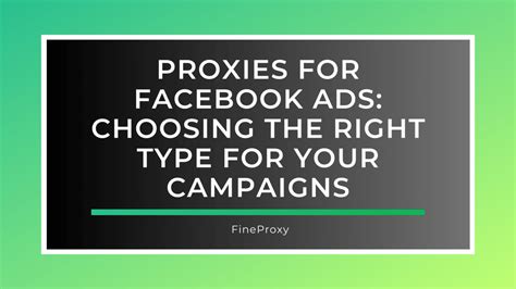 proxy for facebook ads|Using Proxies on Facebook .